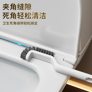 Support de brosse de toilette rectangulaire, sur pied ou mural, durable, écologique, avec rangement - Product Image 3