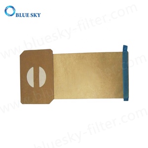 Remplacement personnalisé de sac de filtre à poussière de papier brun pour les pièces de rechange d'<span class=keywords><strong>aspirateur</strong></span> de Style U d'Electroluxs - Product Image 2