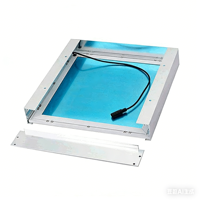 Cadre de conversion pour montage en surface pour panneau lumineux LED - Kit d'installation facile au plafond