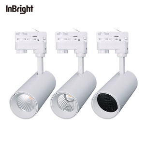 <span class=keywords><strong>Rail</strong></span> de voie Dimmable de <span class=keywords><strong>plafond</strong></span> d'intérieur commercial allumant le projecteur réglable de voie de 12W 20W 36W - Product Image 4