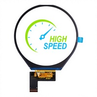 Écran TFT LCD circulaire haute définition SFT 3,4 pouces IPS 800*800 Affichage Mipi Option tactile capacitive Rétroéclairage LED 8CH 380cd/m