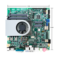 Nouvelle carte mère HISWISER ITX, processeur Intel Core I5-5200U, 2xDDR3, max 16 Go, emplacements M.2 SATA Mini PCIe