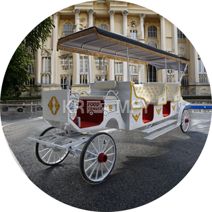 Customizable Factory Electric Cinderella Carriage Three Rows Horse Cart for Sightseeing <b>Special</b> <b>Transportation</b> - Product Image 4