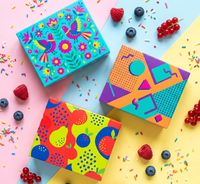 Caja de Regalo Plegable de Lujo Ecológica con Forma de Libro, Personalizada con Cinta y Diseño de Logotipo para Empaque Premium