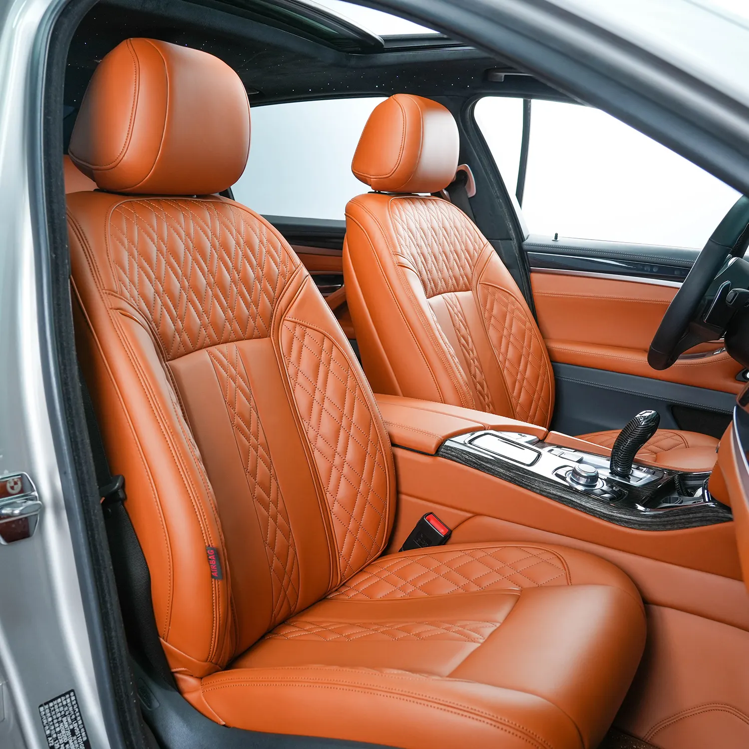 Подгонянный кожаный чехол для автомобильного сиденья роскошный водонепроницаемый наппа Чехол для автомобильного сиденья для BMW, Mercedes, Tesla, Lexus