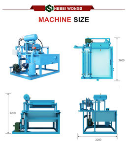 Machine <span class=keywords><strong>de</strong></span> fabrication <span class=keywords><strong>de</strong></span> petits plateaux à œufs Wongs 1500 PCS/heure Solution économique <span class=keywords><strong>de</strong></span> moulage <span class=keywords><strong>de</strong></span> <span class=keywords><strong>la</strong></span> pulpe pour les usines <span class=keywords><strong>de</strong></span> fabrication avec un retour sur investissement rapide - Product Image 5