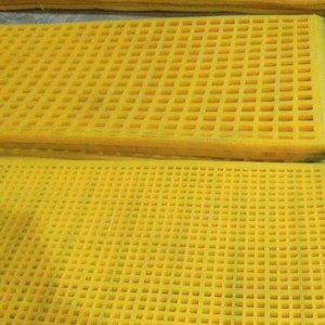 شاشة اهتزازية مخصصة عالية الأداء ومقاومة للتآكل من البولي يوريثان للتعدين - Product Image 1