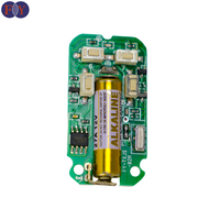 Télécommande universelle pour porte de garage 433 MHz, boîtier métallique étanche, télécommande de verrouillage