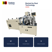 Machine de distribution à double tête intégrée pour composants de circuits imprimés, table rotative à 12 stations, 2000 pièces/heure
