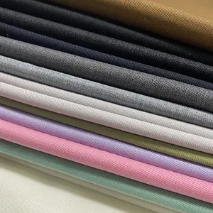 Merino Wool Felt,ผ้าสแปนเด็กซ์ผ้าขนสัตว์โพลีเอสเตอร์ทอลายทแยงคุณภาพสูงขายส่งสำหรับเสื้อโค้ท