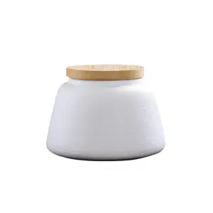 MSH, tetera de porcelana con logotipo personalizado, tarros sellados de cerámica, contenedor de utensilios de cocina con tapa
