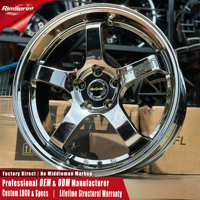 Jantes en alliage forgé ADVAN Racing GT 15-22 pouces 5x114.3 5x120 5x112 pour Nissan GTR R35 370Z Toyota Supra A90 Subaru STI WRX Mazda