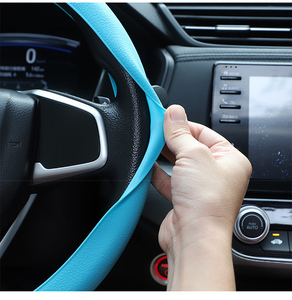 Couvre-volant saisonnier <span class=keywords><strong>AutoSport</strong></span> Rubber Sport Car Decoration Grip pour automobiles - Product Image 3