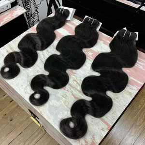 Cabello Virgen Filipino, Malayo y Camboyano de un Solo Donante, Sin Procesar, Liso Natural, con Puntas de Una Sola Capa - Product Image 2