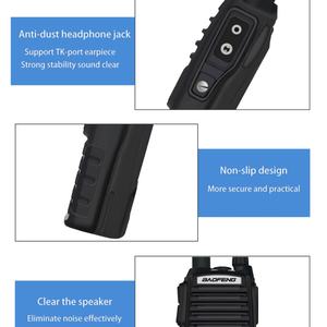 Talkie-walkie portable bi-bande VHF/UHF longue portée pour UV-82 avec écran LCD, version anglaise, boîtier noir Fujian, batterie A3 - Product Image 5