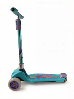 Trottinette pliable à roues LED réglables en hauteur, trottinette pour enfants, 3 roues