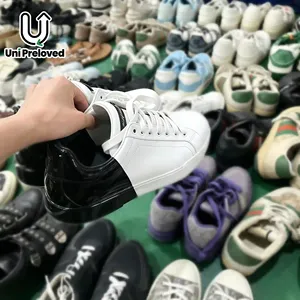 Zapatillas Blancas de Plataforma Usadas S2 para Hombre, Venta al Por Mayor, Zapatos de Vestir de Segunda Mano, Directo de Fábrica - Product Image 4