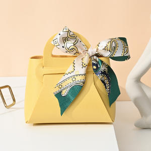 유럽풍 크리에이티브 웨딩 캔디 백 가죽 캔디 핸드백 인스타 스타일 결혼식 답례품 선물 캔디 포장 가방 - Product Image 6