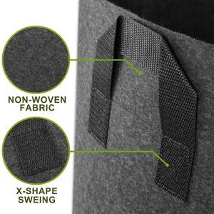 Sac de plantation écologique <span class=keywords><strong>pour</strong></span> plantes, toile de Jute, <span class=keywords><strong>tissu</strong></span> en <span class=keywords><strong>feutre</strong></span>, sacs de culture de pommes de terre Non tissés avec sac de culture en <span class=keywords><strong>feutre</strong></span> - Product Image 5