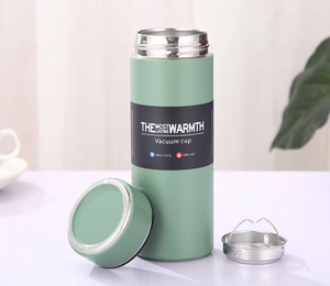 Botella de Agua Ecológica Moderna para Negocios, Termo de Acero Inoxidable con Aislamiento al Vacío, para Bebidas Frías y Calientes, Cantimplora Metálica Estándar, 6-12 Horas - Product Image 2