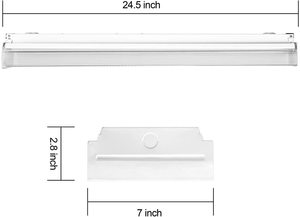 ราคาโรงงาน ไฟ LED แบทเทน 50W สว่างพิเศษ ขนาด 4 ฟุต เชื่อมต่อได้ ไฟ LED แบบเส้นสำหรับติดเพดาน เหมาะสำหรับร้านค้า - Product Image 4