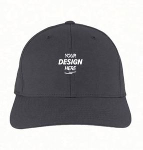 Custom Logo Structured 5-Panel Baseball Caps Hard Cotton Fabric <b>Hats</b> with Embroidery Metal Buckle Back Closure - Product Image 2