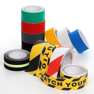 Watch Your Step Anti Slip Tape 0.75mm Thickness <b>Yellow</b> Black Warning <b>Sticker</b> For Stairs Safety - Product Image 5