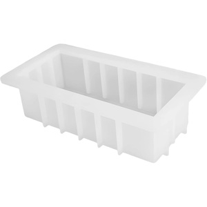 Silicone Loaf Mold for DIY <b>Crafts</b> Soap Making Thick Lip Silicone Rectangular Mould DIY Handmade Swirl Making <b>Tools</b> - Product Image 1
