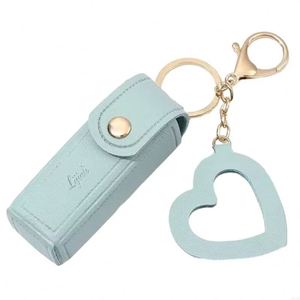 Bolsa de Almacenamiento Multifuncional Reutilizable para el Hogar, con Clip, Material de Cuero PU, Diseño de Colgante de Corazón para Mujer, Portátil - Product Image 6