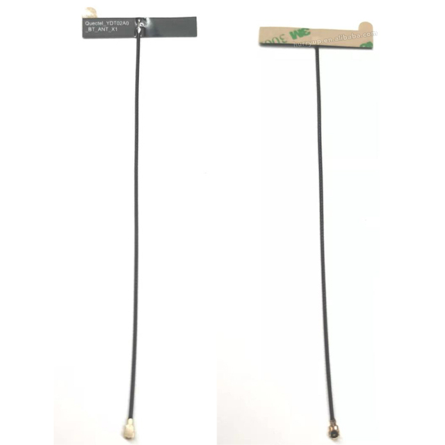 39.5x7mm 2400-2500MHz RF1 Connector Adhesive FPC Wi-Fi BT Antenna YDT02A0BA