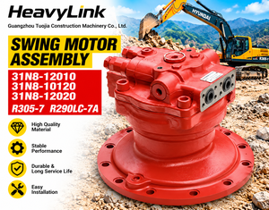 Conjunto de Motor Hidráulico de Giro R305-7 R290LC-7A 31N8-12010 31N8-10120, Pieza de Repuesto para Excavadora de Orugas - Product Image 2