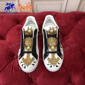 Zapatos Dolces para Hombre, Zapatos Deportivos Casuales de Lujo con Diamantes para Verano, Zapatos para Caminar de Cuero Genuino, Marca Famosa Gabbanas - Product Image 3