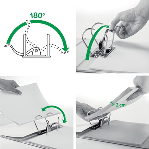 Clips de reliure de qualité en promotion, classeurs à levier, classeurs suspendus pour bureau, classeurs à reliure rapide - Product Image 5