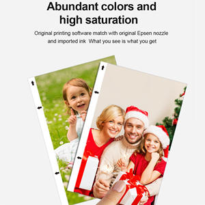 แผ่นฟิล์มสติกเกอร์สีขาวเปล่า Devia สำหรับเครื่องพิมพ์อิงค์เจ็ท UV 20 ชิ้น/กล่อง กระดาษเปล่าสำหรับพิมพ์ภาพขนาดเล็ก A4 A5 - Product Image 4