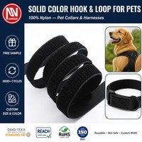 Bande auto-adhésive à crochets et boucles, forte adhérence, pour la fixation des lits pour animaux, des tapis de cage et des fournitures pour animaux