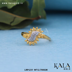 Elegante anillo de oro liso de corte redondo a la moda para fiesta de boda o regalo de compromiso de aniversario - Product Image 2