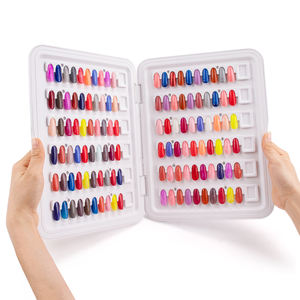 ¡Guau! 2024 nueva llegada puntas de uñas Swatch práctica acrílico esmalte de uñas en Gel tabla de colores caja de exhibición libro Gel de uñas LIBRO DE Color - Product Image 2