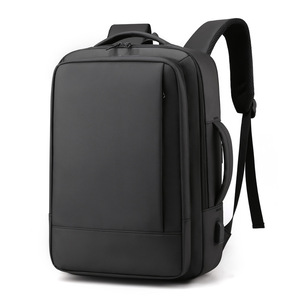 Sac à dos pour ordinateur portable d'affaires pour homme de style premium Grande capacité Conception extensible avec logo personnalisé Sac de transport durable pour le travail - Product Image 5