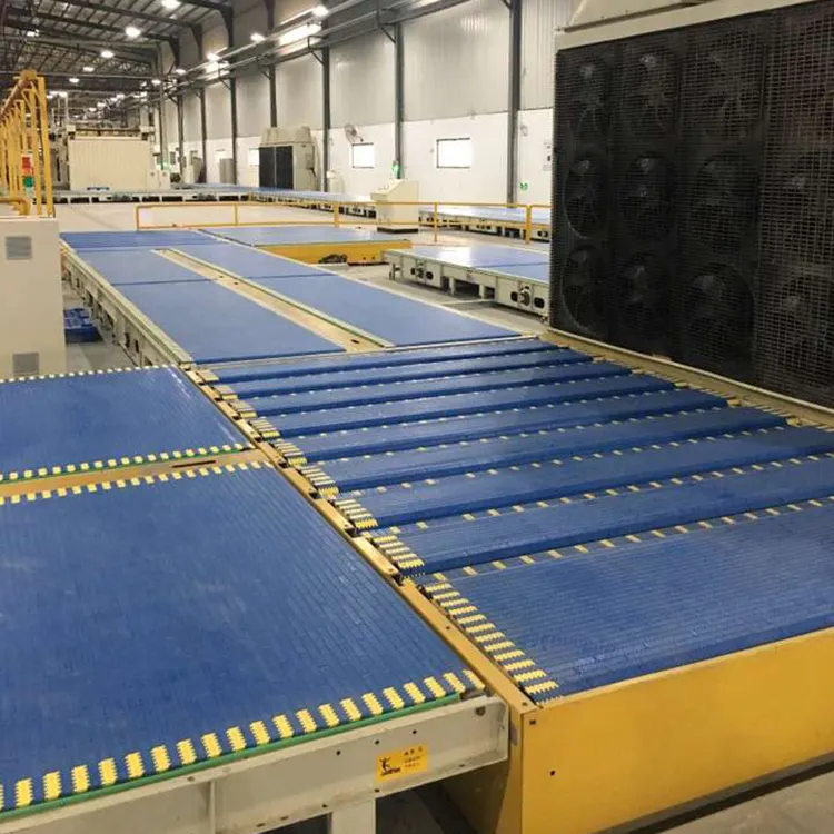 Modular Belt Corrugating Conveyor Modular Conveyor for Corrugated Cardboard Industry
