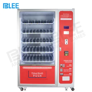 Máquina automática de vender para lanches, máquina de vender para lanches com refrigeração