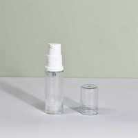 Twist pp 5ml 10ml 15ml Cosmétique Airless Fine Brume Pulvérisation Pompe carré Lotion Cosmétiques Bouteille