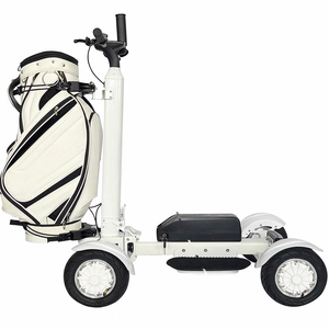 Scooter de Golf Portátil de 4 Ruedas, Fácil de Guardar, Conducción Estable, Carro de Golf Compacto para Interiores y Caminos No Públicos - Product Image 4