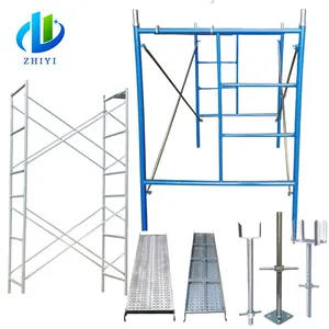 Estrutura de quadro dobrável de construção, sistemas de estrutura de construção de materiais, placas de quadro de baçaneta 5x5 de quadros para formação