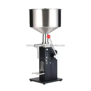 A03 Manual 5-50ml Water <b>Juice</b> Lotion Bottle Cosmetic Filler Shampoo Cream Honey Piston Paste Detergent Liquid Filling <b>Machine</b> - Product Image 4