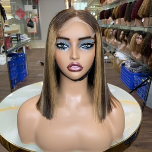 วิกผมแท้แบบตรง 12 นิ้ว พร้อมเชือกผูก 5x5 สี P427 - Product Image 3