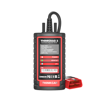 THINKCAR ThinkDiag 2, Escáner de Sistema Completo con Protocolo Canfd, Todo el Software por 1 Año Gratis, Herramienta de Diagnóstico OBD2, Prueba Activa, Codificación ECU