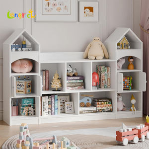 Étagère à livres pour enfants en forme de château, organisateur de rangement pour jouets, bibliothèque pour enfants, vitrine, armoire de rangement multifonctionnelle - Product Image 6