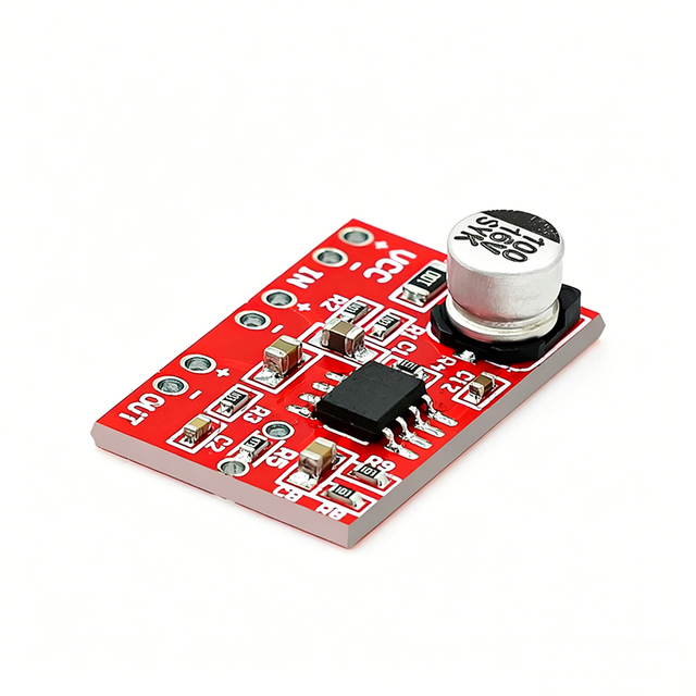DC 3.8V-15V AD828 Stereo Dynamic Microphone Preamplifier Board MIC Preamp Module Amplifier Board