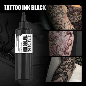 UINK di alta qualità 480ML in <span class=keywords><strong>bianco</strong></span> <span class=keywords><strong>e</strong></span> <span class=keywords><strong>nero</strong></span> tatuaggio tatuaggio inchiostro ricamo pigmento adatto per la pittura del corpo del tatuatore art - Product Image 3