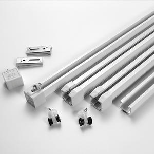 <span class=keywords><strong>Binario</strong></span> <span class=keywords><strong>per</strong></span> <span class=keywords><strong>Tende</strong></span> in Alluminio Estensibile, Telescopico, Espandibile, Montaggio a Soffitto, Silenzioso, <span class=keywords><strong>per</strong></span> Finestre - Product Image 2
